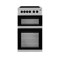 Beko KDC5422AS Twin Cavity Electric Cooker - Silver