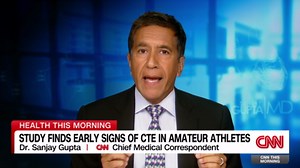 Study finds early signs of CTE in amateur athletes