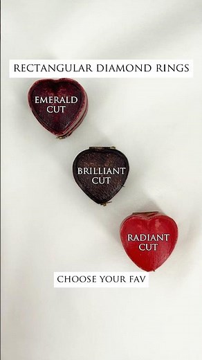 3 Types of Rectangular Diamond Rings: Which Ring Style is Your Favorite? #diamondring #proposal