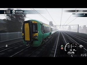 Train Sim World 5 - Rain Gameplay (PS5 UHD) [4K60FPS]