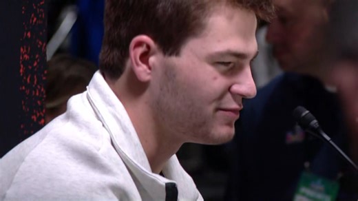 Drake Maye on wife's support from 7th grade to Super Bowl LX: "Wouldn't rather do it with anybody else." 🏈⭐ | Jonah Javad