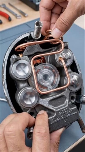 #short #compressor Shorted Compressor Repaired by Himself