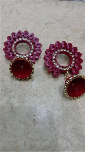 How to make quilling earrings | DIY Beautiful Quilling Earrings For Beginners