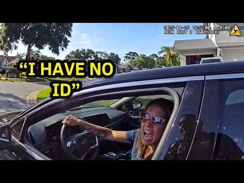 How To Turn a Traffic Stop Into a Felony | Threatening a Florida Deputy (Bodycam)