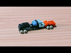 Mini Lego robot Transformer long Truck moc
