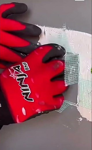 Professional drywall repair hack! #drywall #construction #diy #skills