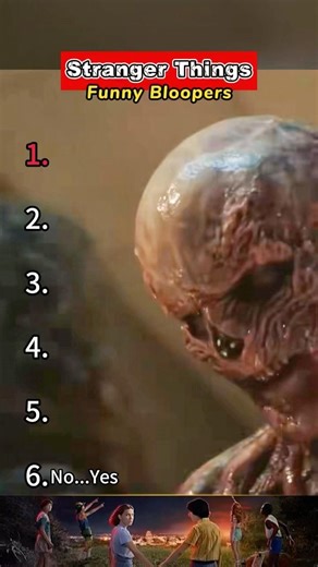 6 bizarre and funny bloopers outtakes. #strangerthings #strangerthings5 #funny #behindthescenes