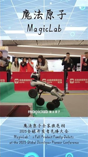 MagicLab魔法原子全家族震撼亮相 2025 全球开发者先锋大会#science #shortvideo #short #shorts #robot #人工智能 #機器人#robotics