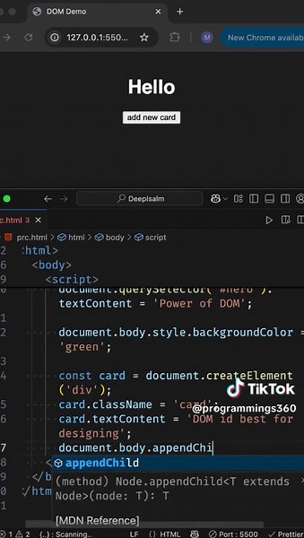 Master DOM Manipulation in JavaScript Fast!