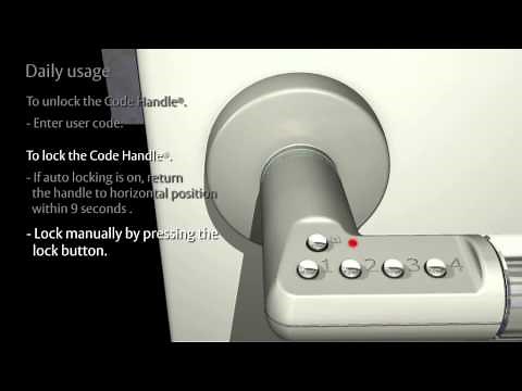ASSA ABLOY Code Handle - Daily Usage