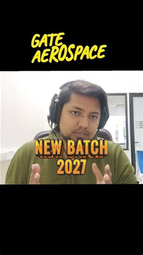 GATE Aerospace engineering 2027 | online coaching | Viru Sir PhD IIT Madras