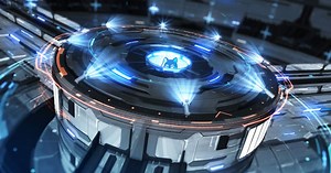 Futuristic 3D Sports Broadcast Opener and Logo Reveal