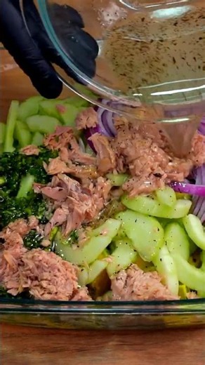 This is how I Prepared a restaurant- style salad 🥗 😋