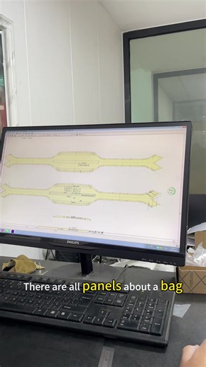 How we make the paper pattern of a bag? #leathergoods #supplier#Bespoke handbag#production#manufacturing#