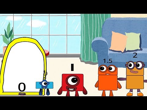 Numberblocks Halves