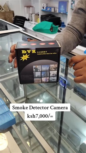 Innovative Smoke Detector Camera with Hidden Design | Gadget Base Kenya