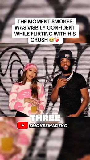 THE MOMENT SMOKES WAS VISBILY CONFIDENT WHILE FLIRTING WITH HIS CRUSH 😭❤️‍🩹 #smokesmadtko