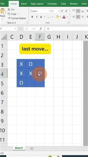 I made a game in Excel. It actually works.