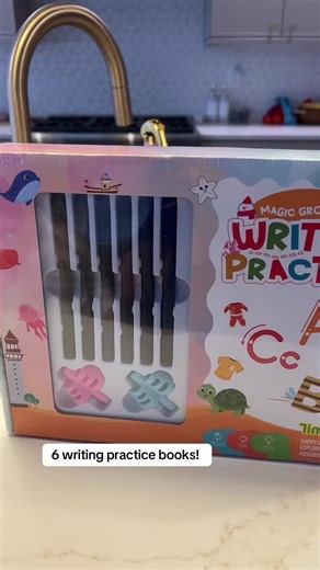 This is helping my girls with their handwriting and it’s so fun! #learning #handwriting #kids