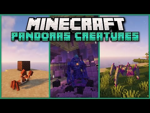 Minecraft: Pandoras Creatures Mod Showcase | 7 New & Interesting Mobs!
