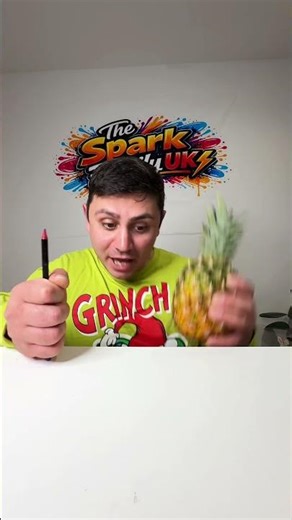 Family Pen Pineapple Apple Pen Challenge - The Ending is Everything 🍎 #funny #shorts #comedy