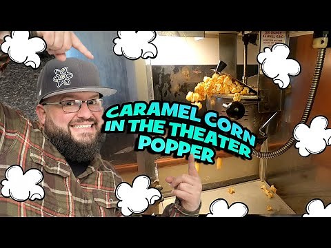 Make caramel corn at home in a theater style popper