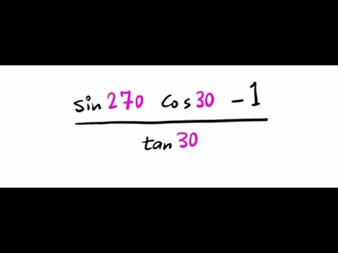 Trigonometric evaluation