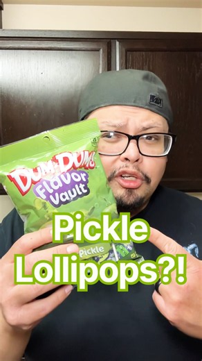 Trying the PICKLE Dum Dums so you don't have to! #pickles #dumdums #shorts