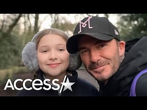 David Beckham's Reaction After Daughter Reveals 'Crush' 😑