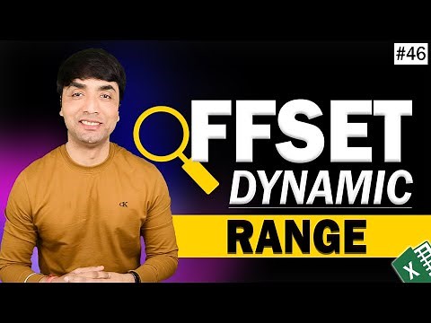 Excel OFFSET Function DYNAMIC Range | How to use Excel Offset Function for Dynamic Calculations
