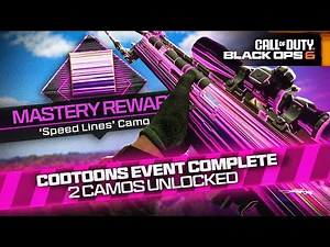 Unlock Animated Speed Lines Camos FAST… (Easy CODToons Challenges) - Black Ops 6 Season 4