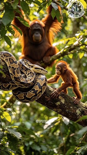 The Python Took the Wrong Baby #shorts
