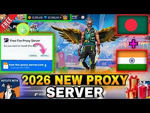 2026 সালে নতুন প্রক্সি সার্ভার 😲। FREE FIRE NEW PROXY SERVER