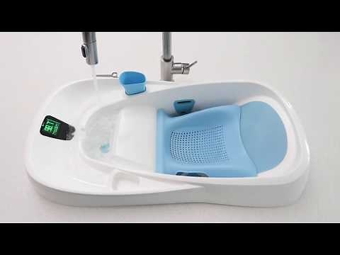 Meet the 4moms cleanwater tub (for newborns, infants and older babies)