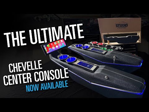 The Ultimate Custom Center Console For Your Chevelle NOW AVAILABLE