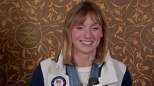 Katie Ledecky discusses Paris performance, medals, and playing in Stanford band