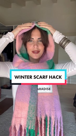 Winter Scarf Hack Tips Tutorial