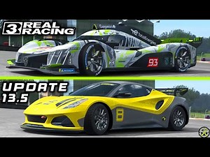 Update 13.5 Patch Notes: Peugeot 9x8 & Lotus Emira GT4 | Real Racing 3