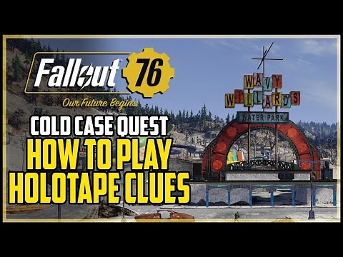 Play Holotape Clues Fallout 76 Cold Case Quest