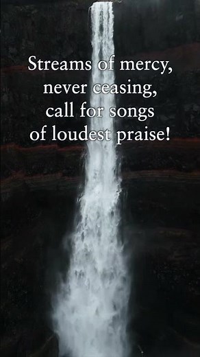 Come Thou Fount of Every Blessing Hymn (with lyrics) for #prayer #church #hymns #pray #hymnlover