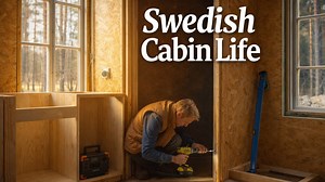 Swedish cabin life wildlife encounters and kitchen surprises