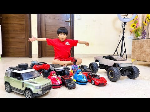 Hriday ka RC Car Collection 😍water pe car chaladi