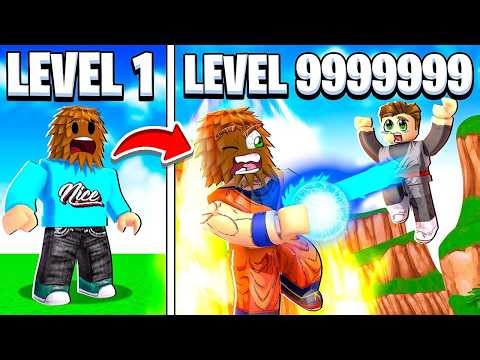 Becoming The STRONGEST Anime Character In Roblox