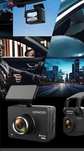 KENWOOD DRV-A610WDP 4K/2K Dual Dash Cam – Front + Rear | GPS | Bluetooth & WiFi | Motion Detection