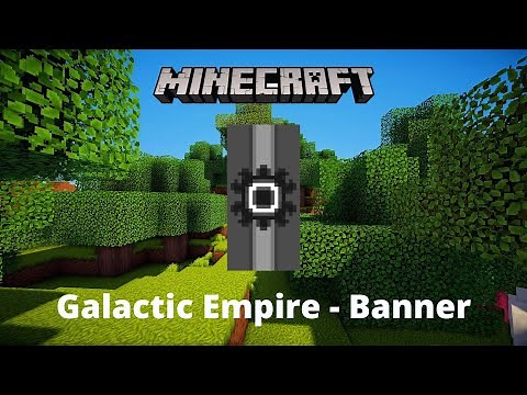 Minecraft - Star Wars - Galactic Empire Banner