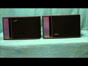 bose model 141 speaker test for working condition