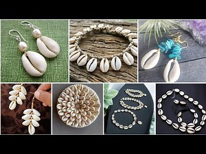 Beautiful and stunning Cowrie shell jewelry designs #diy #trending #craft