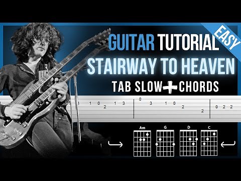 Stairway to Heaven - Led Zeppelin | Guitar Tutorial TAB EASY