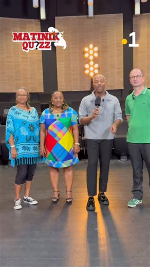 🎉 [MATINIK QUIZZ] – Saison 2 ! 🎉 Votre jeu télévisé fait son grand retour ce soir sur Martinique la 1ère 🤩 Culture, histoire, patrimoine, palé & matjé kréyol… 👉🏽 Es-tu prêt(e) à tester tes connaissances sur la Martinique ? 📺 Rendez-vous à 18h30 sur Martinique la 1ère 🎤 Avec le tandem de choc : @lionelnidaud & @sabineandrivonmilton 🔥 ✨ Joue, apprends et réponds à la question du jour en commentaire ! 👇🏽 💭 Continue ce proverbe : Yo pa ka tiré boyo pou mété…. #MatinikQuizz #Saison2 #Marti