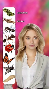 Insects Vocabulary in English #learn #English #learnenglish | The Nature Film